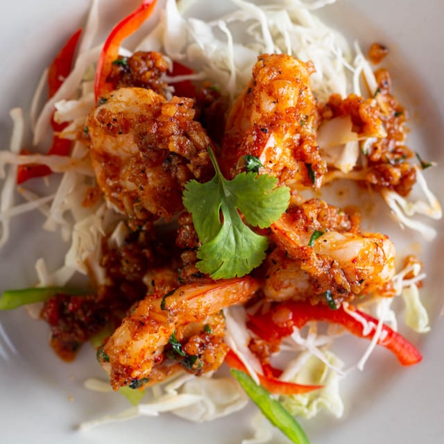Garlic Shrimp.
