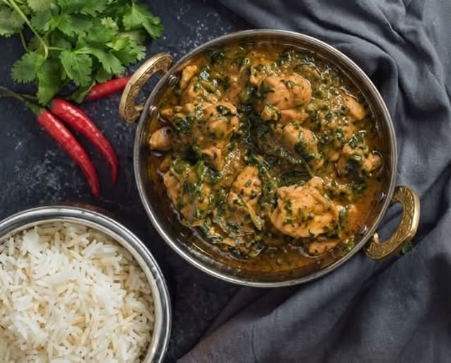 Chicken Saag.