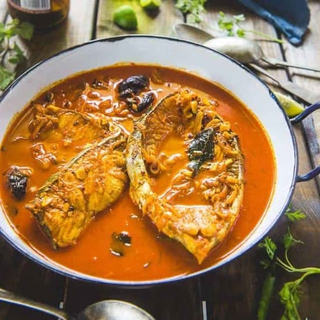 Kerala Shrimp Curry.
