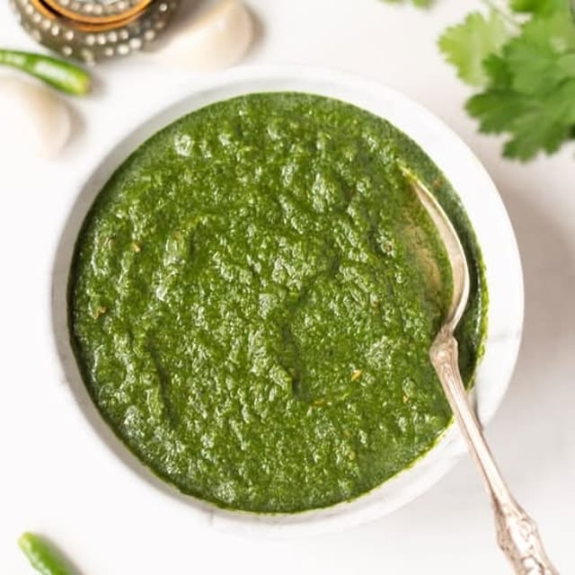 Mint Chutney.