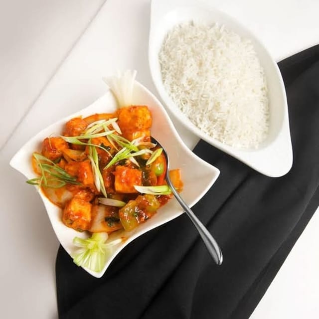 Chili Paneer.