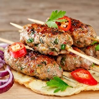 Lamb Seekh Kebab