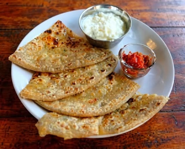 Aloo Paratha.